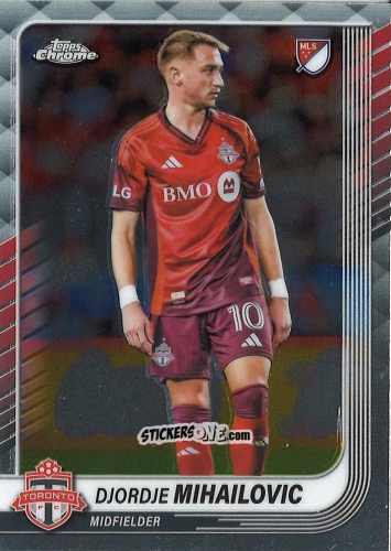 Cromo Djordje Mihailovic - Chrome MLS 2025
 n. 4 - Topps