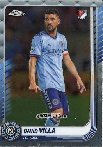 Cromo David Villa - Chrome MLS 2025
 n. 7 - Topps