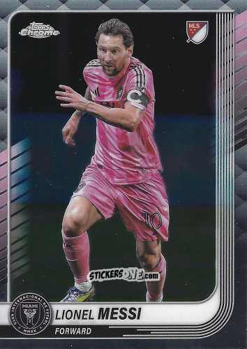 Sticker Lionel Messi - Chrome MLS 2025
 n. 10 - Topps