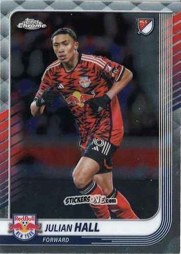 Cromo Julian Hall - Chrome MLS 2025
 n. 16 - Topps