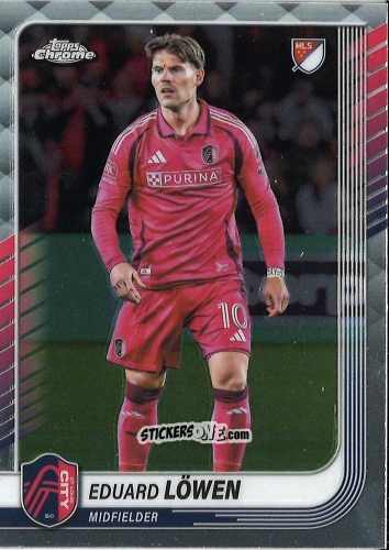 Sticker Eduard Löwen - Chrome MLS 2025
 n. 17 - Topps