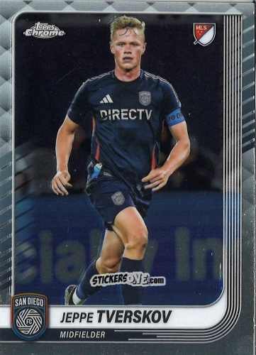 Figurina Jeppe Tverskov - Chrome MLS 2025
 n. 18 - Topps