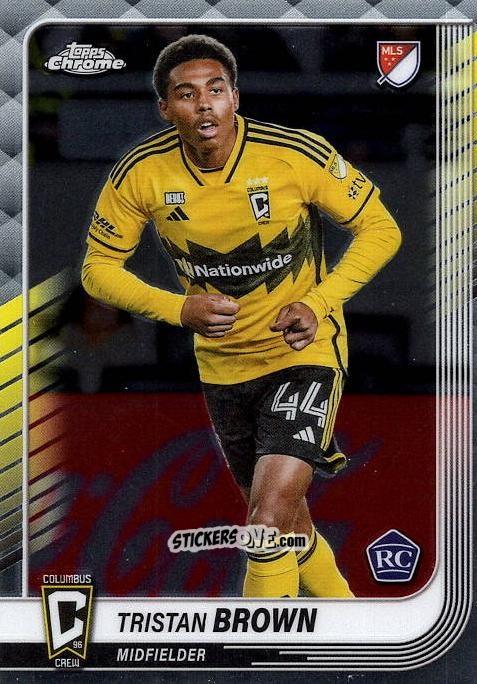 Sticker Tristan Brown - Chrome MLS 2025
 n. 57 - Topps