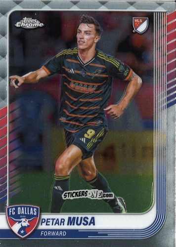 Cromo Petar Musa - Chrome MLS 2025
 n. 61 - Topps