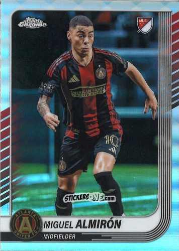 Sticker Miguel Almirón - Chrome MLS 2025
 n. 63 - Topps