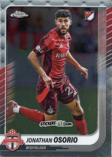 Sticker Jonathan Osorio - Chrome MLS 2025
 n. 70 - Topps