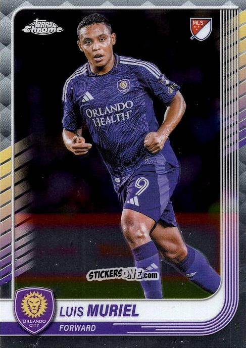 Cromo Luis Muriel - Chrome MLS 2025
 n. 74 - Topps