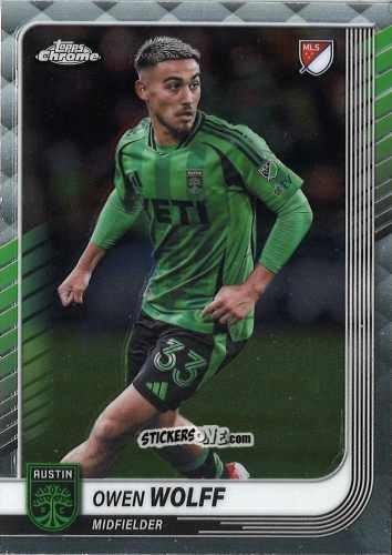 Figurina Owen Wolff - Chrome MLS 2025
 n. 77 - Topps