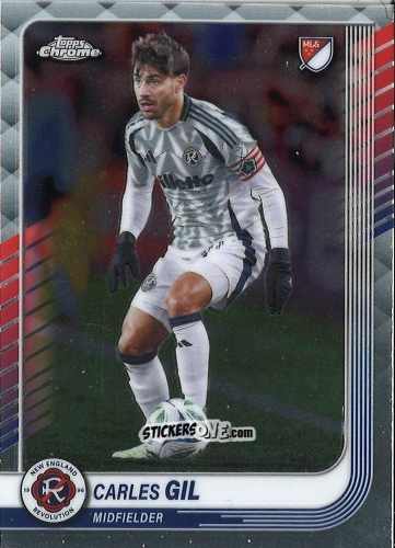 Figurina Carles Gil - Chrome MLS 2025
 n. 100 - Topps