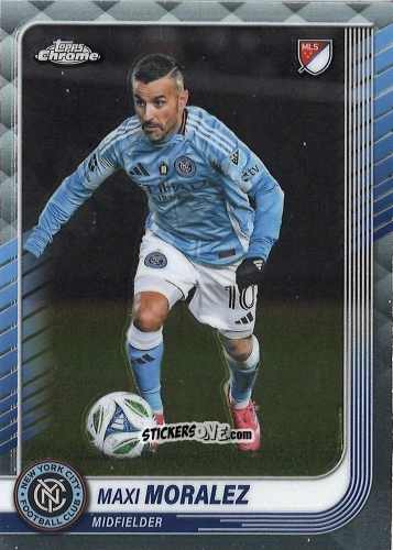 Cromo Maxi Moralez - Chrome MLS 2025
 n. 112 - Topps