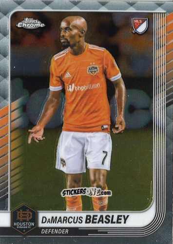 Figurina DaMarcus Beasley - Chrome MLS 2025
 n. 122 - Topps