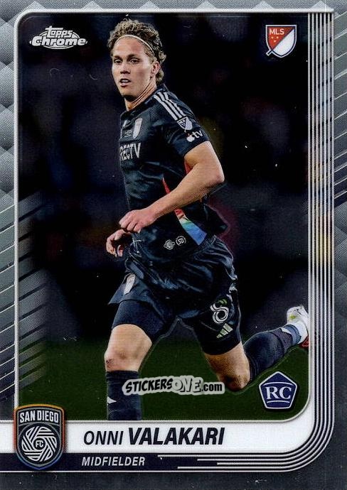 Figurina Onni Valakari - Chrome MLS 2025
 n. 126 - Topps