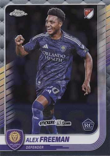 Sticker Alex Freeman - Chrome MLS 2025
 n. 129 - Topps