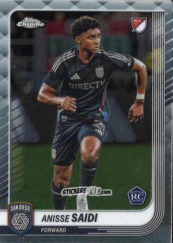 Figurina Anisse Saidi - Chrome MLS 2025
 n. 130 - Topps