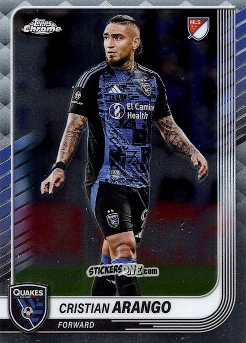 Cromo Cristian Arango - Chrome MLS 2025
 n. 137 - Topps