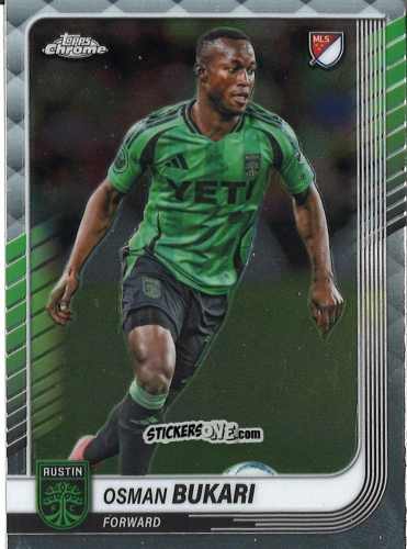 Cromo Osman Bukari - Chrome MLS 2025
 n. 138 - Topps