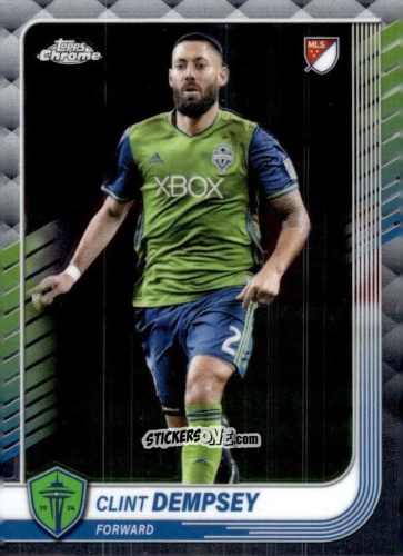 Sticker Clint Dempsey - Chrome MLS 2025
 n. 150 - Topps