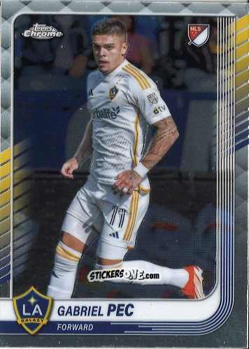 Figurina Gabriel Pec - Chrome MLS 2025
 n. 151 - Topps