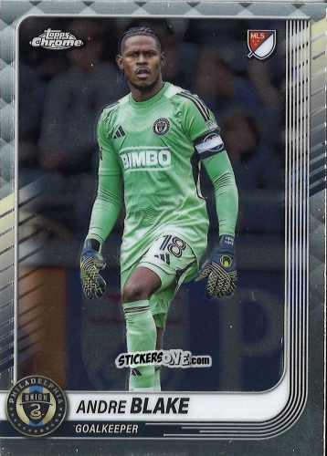 Cromo Andre Blake - Chrome MLS 2025
 n. 154 - Topps