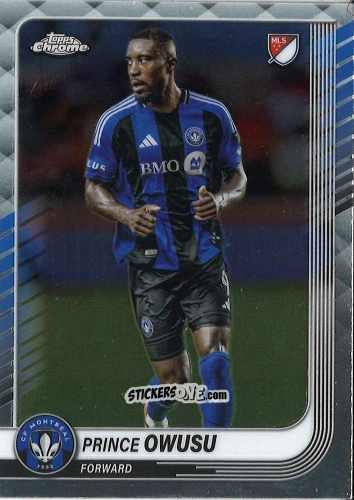 Figurina Prince Owusu - Chrome MLS 2025
 n. 162 - Topps