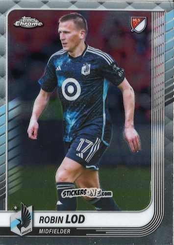 Sticker Robin Lod - Chrome MLS 2025
 n. 165 - Topps