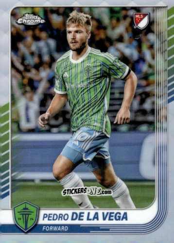 Cromo Pedro de la Vega - Chrome MLS 2025
 n. 166 - Topps