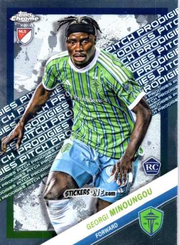 Sticker Georgi Minoungou - Chrome MLS 2025
 n. 180 - Topps