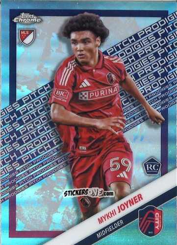 Cromo MyKhi Joyner - Chrome MLS 2025
 n. 186 - Topps