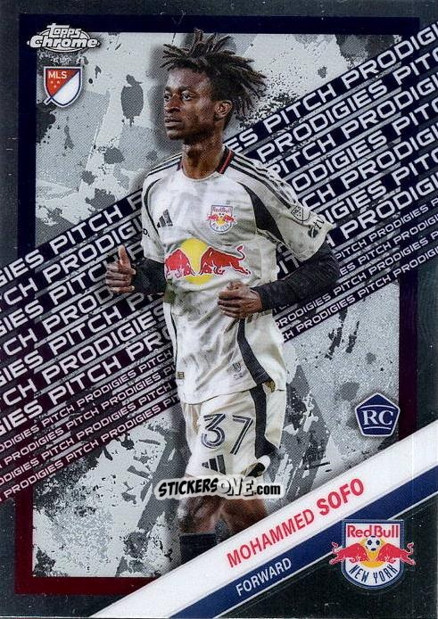 Sticker Mohammed Sofo - Chrome MLS 2025
 n. 190 - Topps