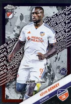 Sticker Kévin Denkey - Chrome MLS 2025
 n. 193 - Topps