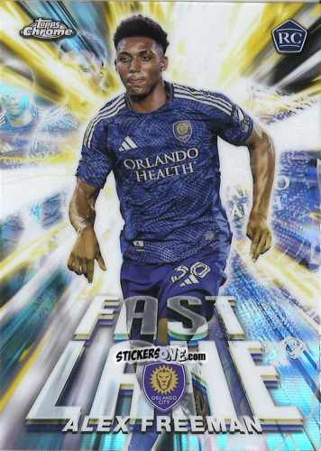 Sticker Alex Freeman - Chrome MLS 2025
 n. FL-16 - Topps