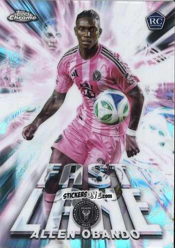 Figurina Allen Obando - Chrome MLS 2025
 n. FL-24 - Topps