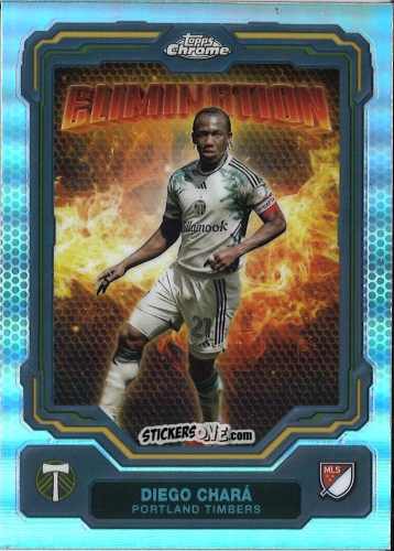 Cromo Diego Chará - Chrome MLS 2025
 n. EL-14 - Topps