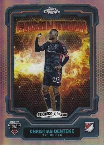 Cromo Christian Benteke - Chrome MLS 2025
 n. EL-17 - Topps