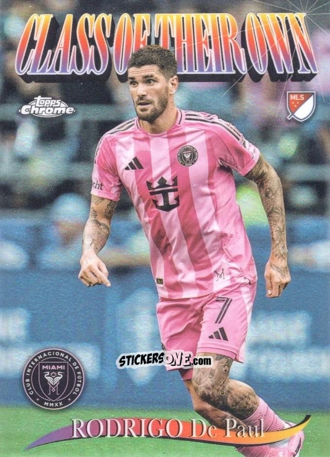 Figurina Rodrigo De Paul - Chrome MLS 2025
 n. CO-1 - Topps