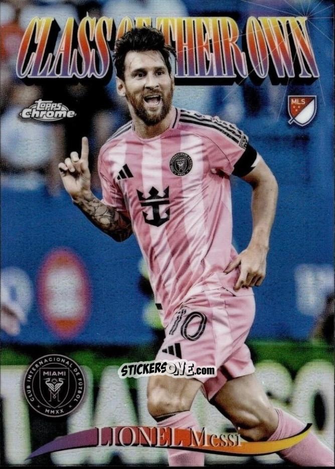 Sticker Lionel Messi - Chrome MLS 2025
 n. CO-10 - Topps
