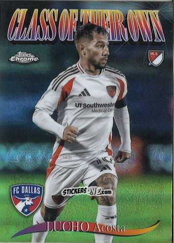 Figurina Lucho Acosta - Chrome MLS 2025
 n. CO-14 - Topps