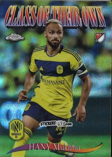Sticker Hany Mukhtar - Chrome MLS 2025
 n. CO-16 - Topps