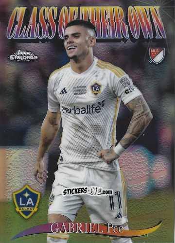 Figurina Gabriel Pec - Chrome MLS 2025
 n. CO-18 - Topps