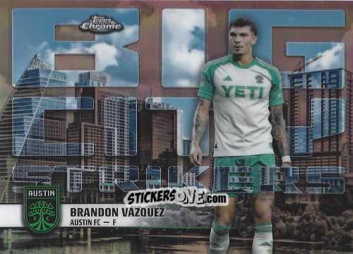 Cromo Brandon Vázquez - Chrome MLS 2025
 n. BCS-5 - Topps