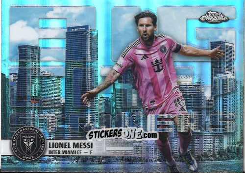 Sticker Lionel Messi - Chrome MLS 2025
 n. BCS-10 - Topps