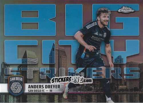 Figurina Anders Dreyer - Chrome MLS 2025
 n. BCS-17 - Topps
