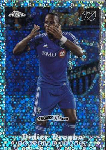 Figurina Didier Drogba - Chrome MLS 2025
 n. NF-5 - Topps