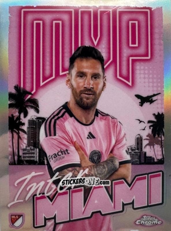 Sticker Lionel Messi - Chrome MLS 2025
 n. MVP-1 - Topps