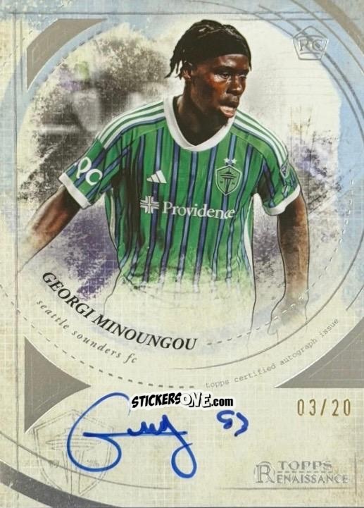 Sticker Georgi Minoungou - Chrome MLS 2025
 n. RA-GM1 - Topps
