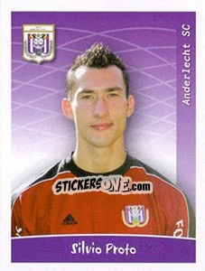 Sticker Silvio Proto - Football Belgium 2005-2006 n. 5 - Panini