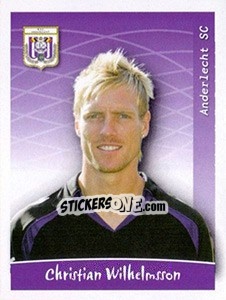 Sticker Christian Wilhelmsson - Football Belgium 2005-2006 n. 13 - Panini