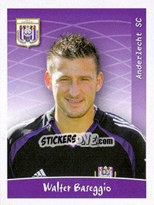 Cromo Walter Baseggio - Football Belgium 2005-2006 n. 14 - Panini