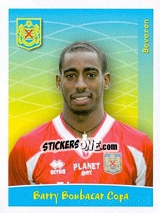 Sticker Barry Boubacar Copa - Football Belgium 2005-2006 n. 26 - Panini
