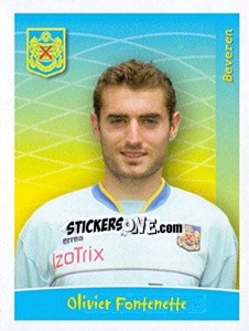Sticker Olivier Fontenette - Football Belgium 2005-2006 n. 28 - Panini